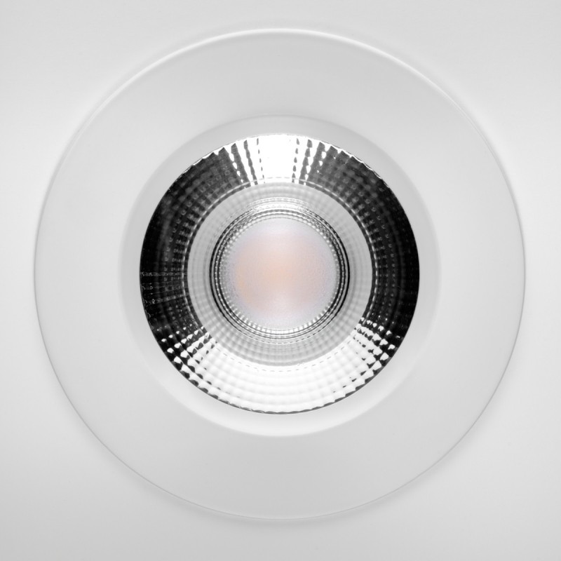 Spot LED encastrable fixe blanc - 10W - 230V - IP64 - RT2012/RE2020 - COBOX