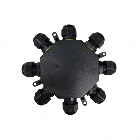 Boite de dérivation étanche IP68 – 6 entrées