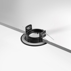 Spot LED encastrable IP65 pour LED GU10 – CLASS rond – Noir