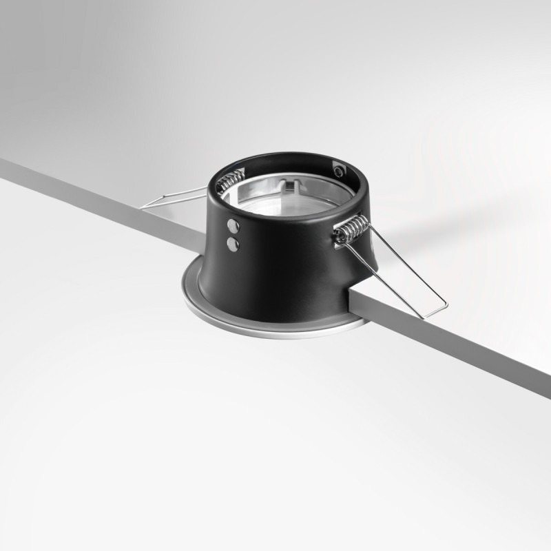 Spot encastrable IP65 – BBC – pour LED GU10 – rond – noir