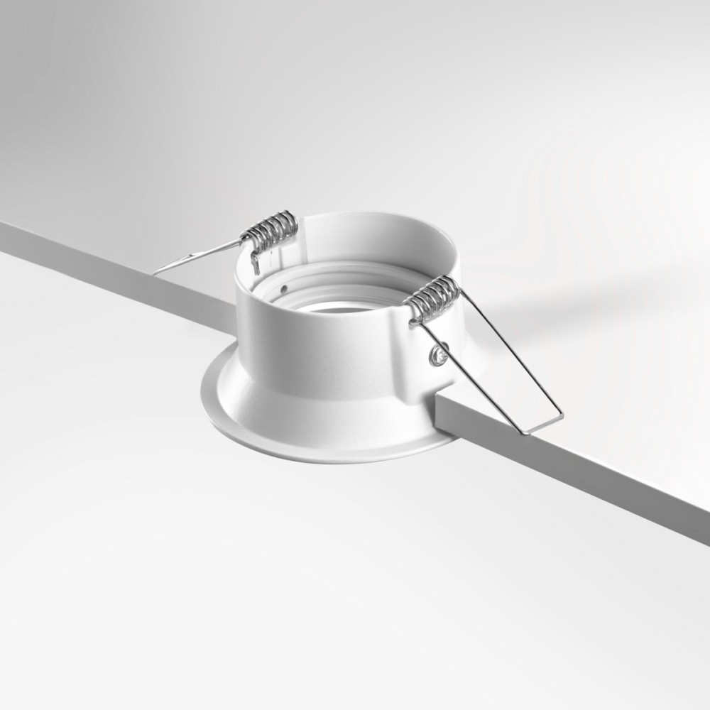 Spot encastrable orientable IP20 pour LED GU10 - OMEGA - Blanc