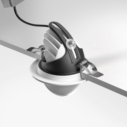 Spot LED escargot orientable à 360° et inclinable à 60° - 10W - SNAKE