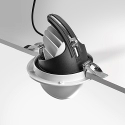 Spot LED escargot orientable à 360° et inclinable à 60° - 20W - SNAKE