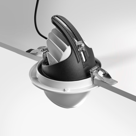 Projecteur LED rond encastrable orientable 360°- 20W - SNAKE