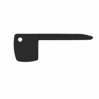 Embout de finition noir non troué pour profilé S11 - côté gauche (l'unité)