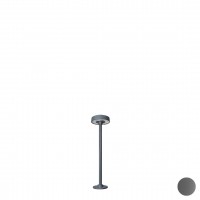 Borne LED extra fine d'extérieur à tête bombée - 3W - 40 cm - Anthracite - HAALÖ