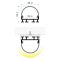 Profilé aluminium demi-tube pour ruban LED - C113