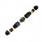 Connecteur de jonction étanche à levier IP68 - 5 pôles - Axial