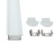 Profilé aluminium encastrable pour ruban LED - E15