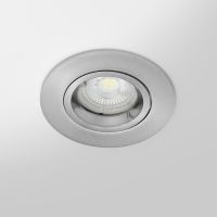Spot encastrable IP65 pour LED GU10 – CLASS rond – Nickel satiné