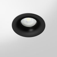Spot LED encastrable IP65 - BBC - pour LED GU10 – CURVE rond – Noir