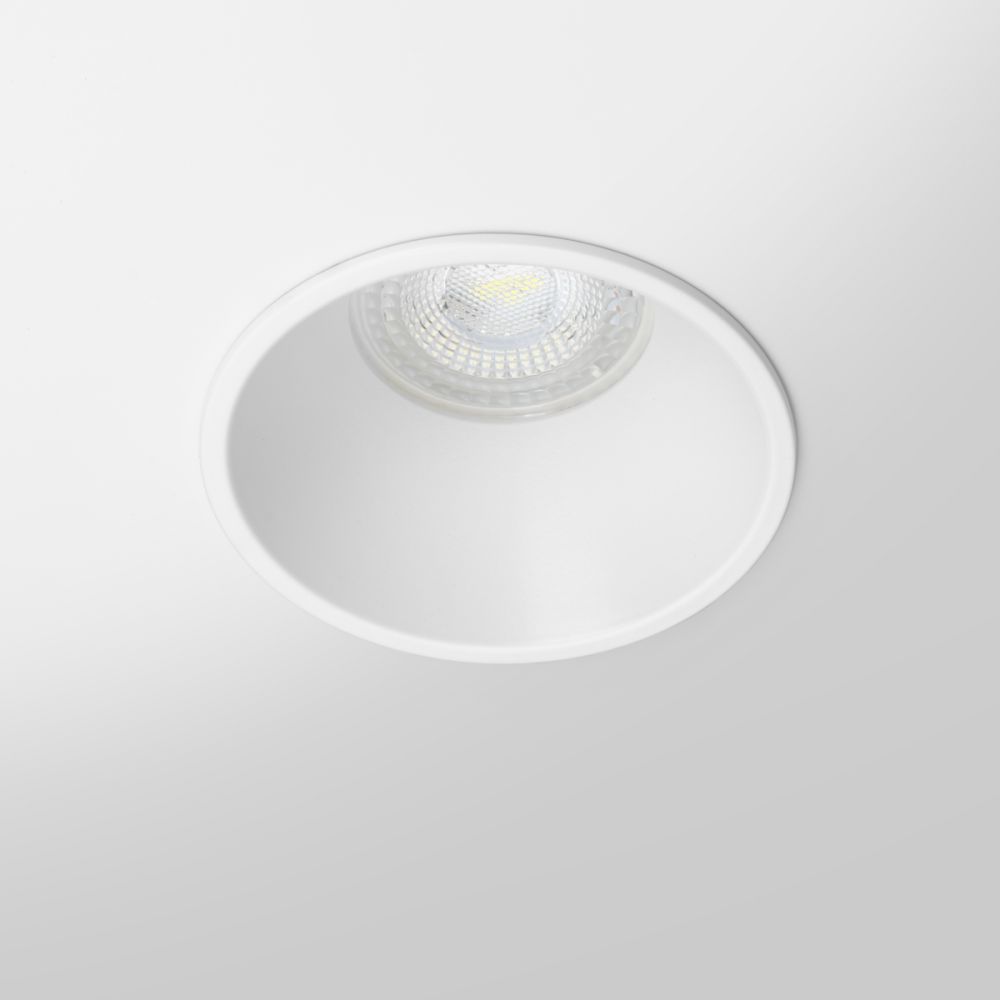 Spot encastrable anti-éblouissement IP20 - GU10 - Blanc - Galla