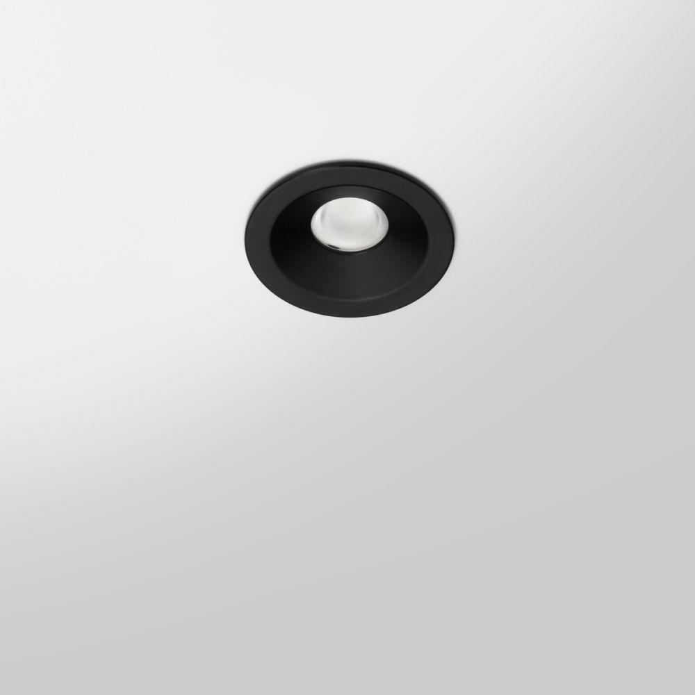 Mini spot LED encastrable - Noir - 2,7W - Pewee