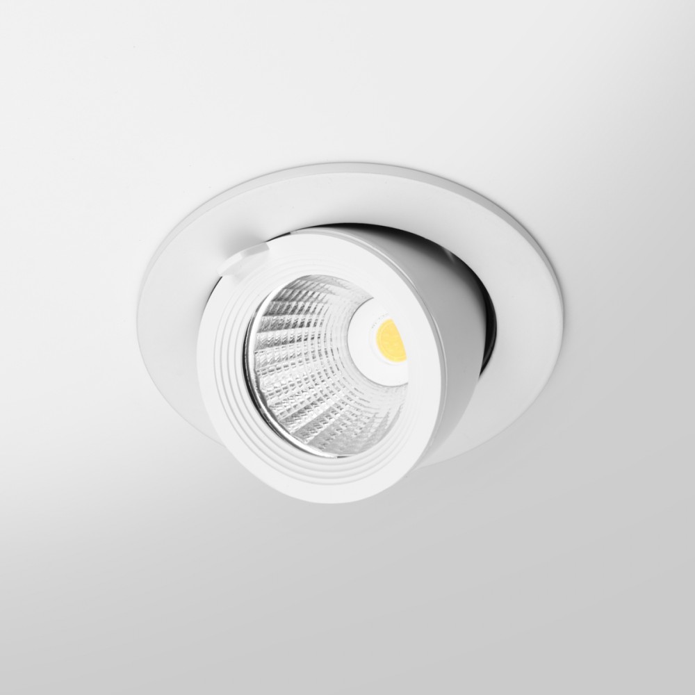 Spot LED escargot orientable à 360° et inclinable à 60° - 5W - SNAKE