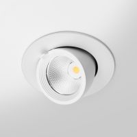 Spot LED escargot orientable à 360° et inclinable à 60° - 10W - SNAKE