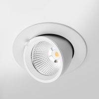 Spot LED escargot orientable à 360° et inclinable à 60° - 20W - SNAKE