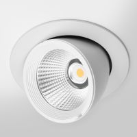 Spot LED escargot orientable à 360° et inclinable à 60° - 30W - SNAKE