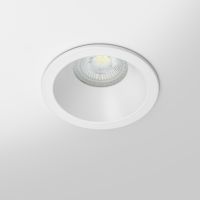 Spot rond encastrable anti-éblouissementIP65 – BBC – LED GU10 – DEEEP Blanc