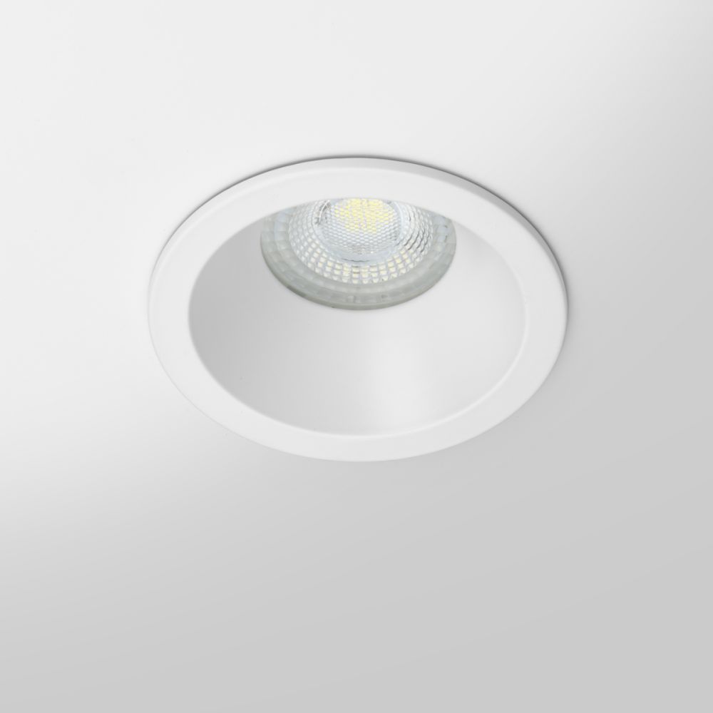 Spot rond encastrable anti-éblouissementIP65 – BBC – LED GU10 – DEEEP Blanc