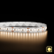 Ruban LED haute fidélité - 14,4W/m - IP20 - Blanc chaud - 180 LED/m - 2835+ - à la coupe - 12V