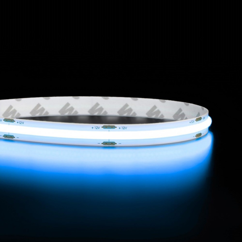 Ruban LED COB - 8W/m - IP20 - Couleur - 480 LED/m - 5m - 12V