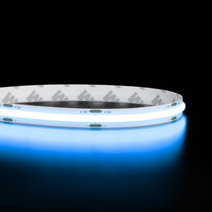 Ruban LED à la coupe COB couleur - lumière continue - 8W/m - IP68 - 480 LED/m - 5m – 12V