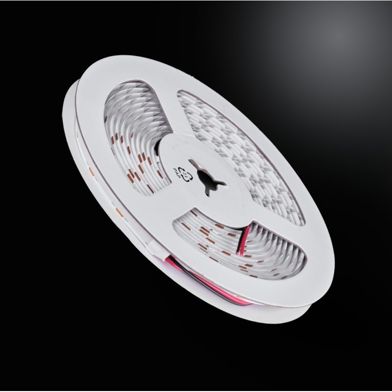 Ruban LED - DOB - 8 mm de large - 8W/m - IP20- blanc - 288 LED/m -  5m – 12V