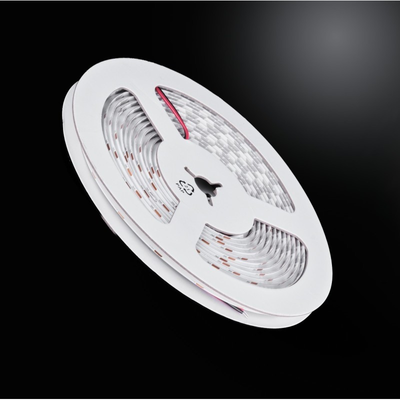 Ruban LED - DOB - 8 mm de large - 8W/m - IP20 - blanc - 288 LED/m -  5m – 24V