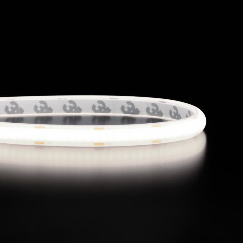 Ruban LED à la coupe - DOB - 8 mm de large - 8W/m - IP68- blanc - 288 LED/m – 24V