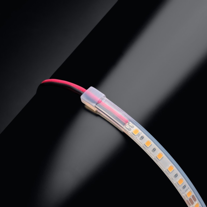 Mini ruban LED 7,5mm de large – 14,4W/m - IP68 - Blanc - 120 LED/m - 2835E - 5m - 24V