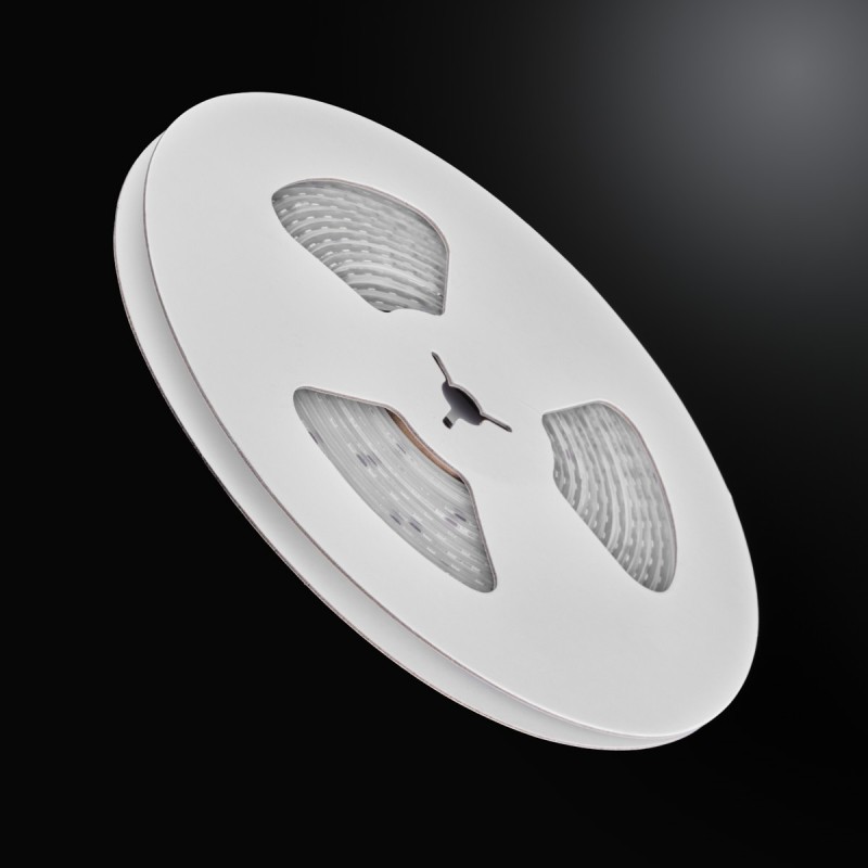 Ruban LED étroit haute fidélité IP68 - 4,8W/m - 120 LED/m - 2835E - 5m - 24V - Blanc