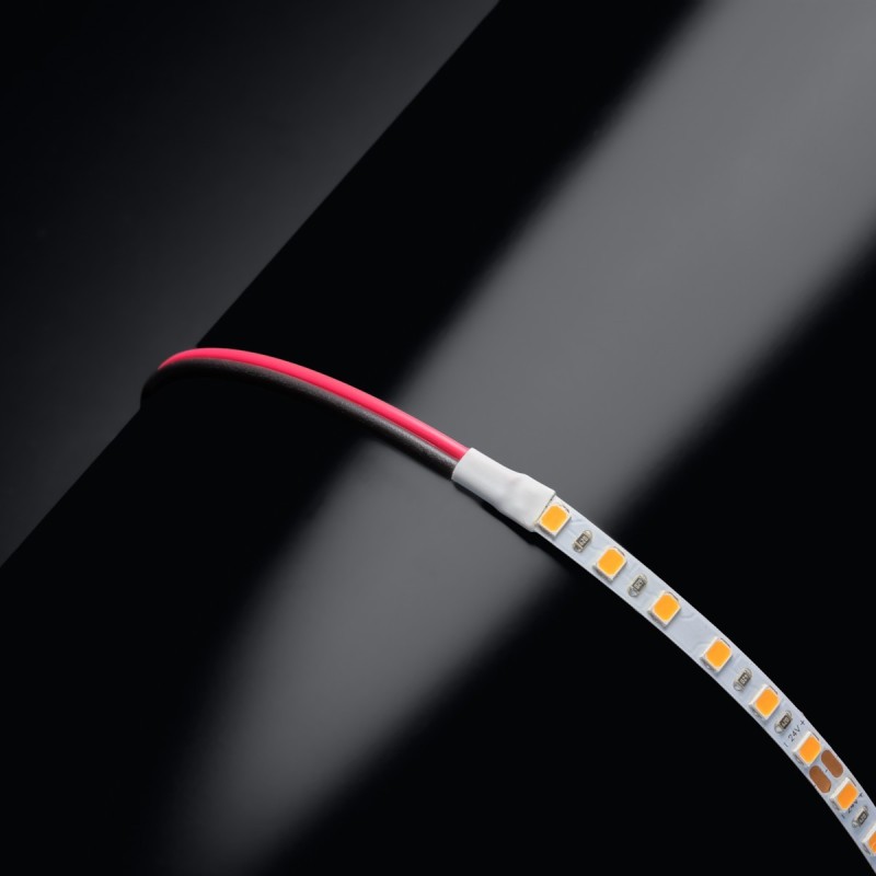 Ruban LED étroit haute fidélité IP20 - 14,4W/m - 120 LED/m - 2835E - 5m - 24V - Blanc