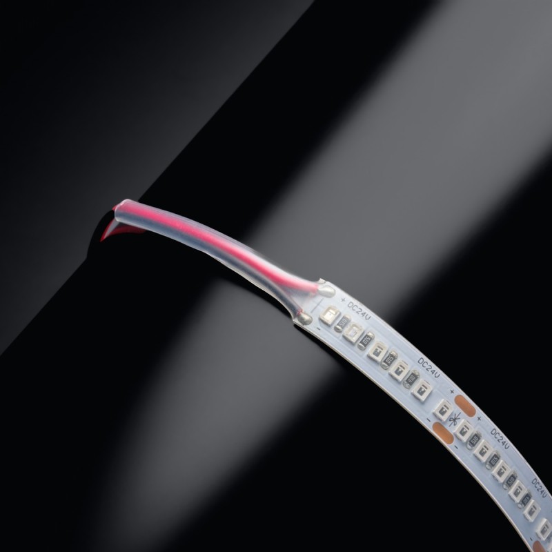 Ruban LED UV 14,4W/m - 180 LED/m - IP65- 2835+ - 5m -24V