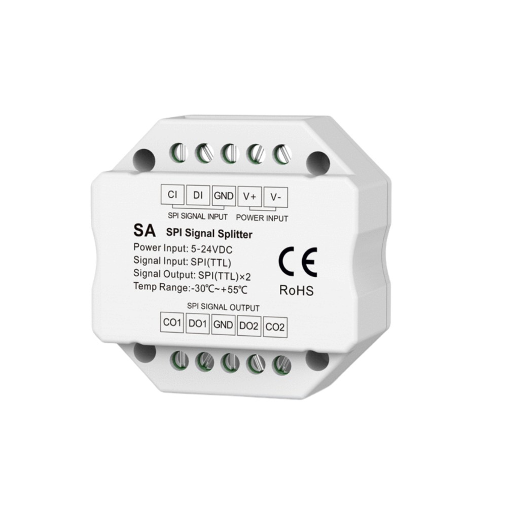 Répéteur digital SPI à 2 sorties - 0,5A - de 5 à 24V