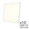 Lot de 100 dalles Panel 600 x 600 – 4000K – 230V – Backlite – High Lumen