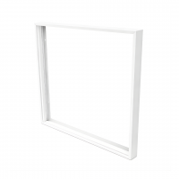 Cadre aluminium en applique pour dalle LED 60x60cm