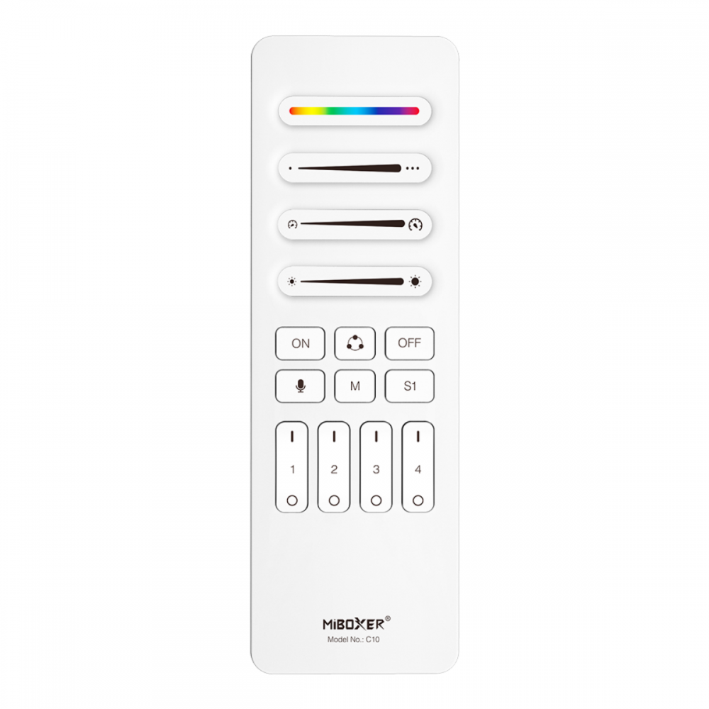 Télécommande pour ruban LED digital - MiBoxer C10- coloris blanc