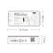Mini contrôleur Dimmer et CCT 12A - 2.4GHz - 4 Zones - MiBoxer - SR2-2