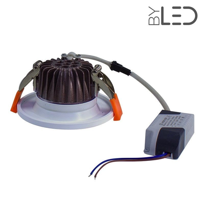 Spot LED encastrable fixe -  IP64 - BBC - RT2012 - Cobyx 5W – Blanc