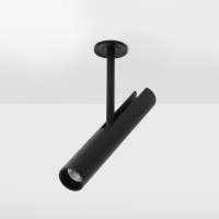 Spot LED encastrable orientable noir SWING 8W