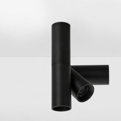Spot LED en applique orientable - 7W - Noir - ROTUL