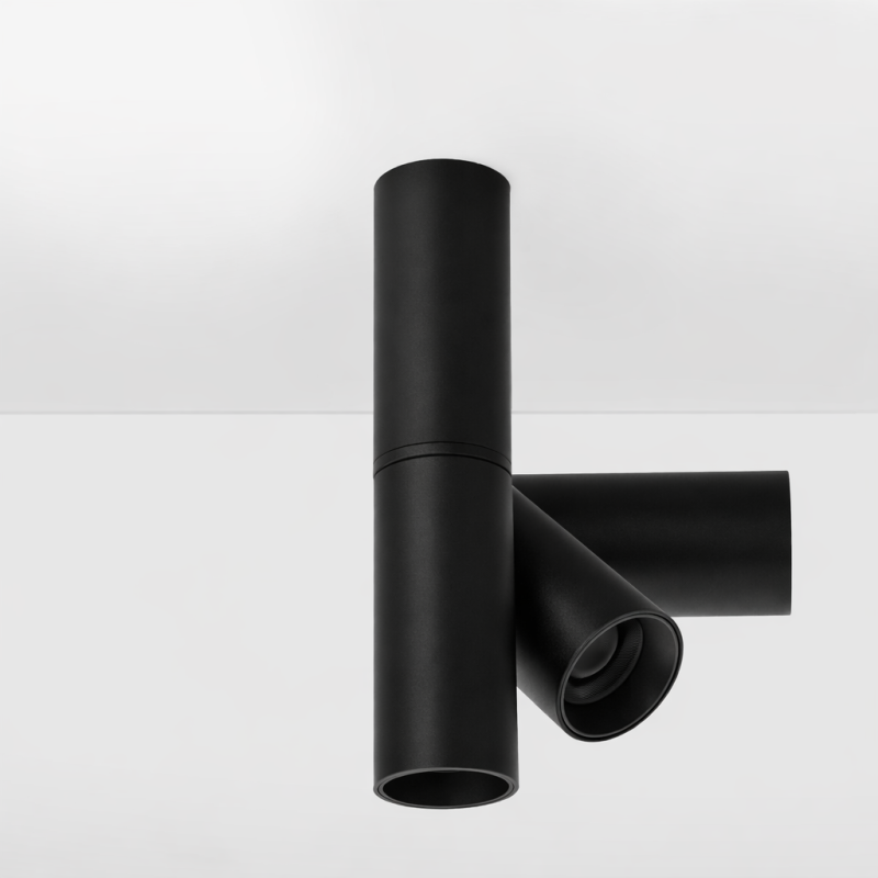 Spot LED en applique orientable 7W noir - ROTUL 7