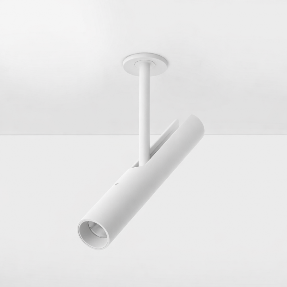 Spot LED encastrable orientable blanc SWING 8W