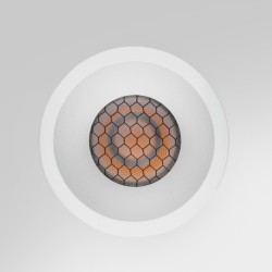 Spot LED nid d'abeille - 7W - Blanc - MICRO