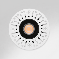 Spot LED encastrable à enduire - 6W - Noir - SLOPE