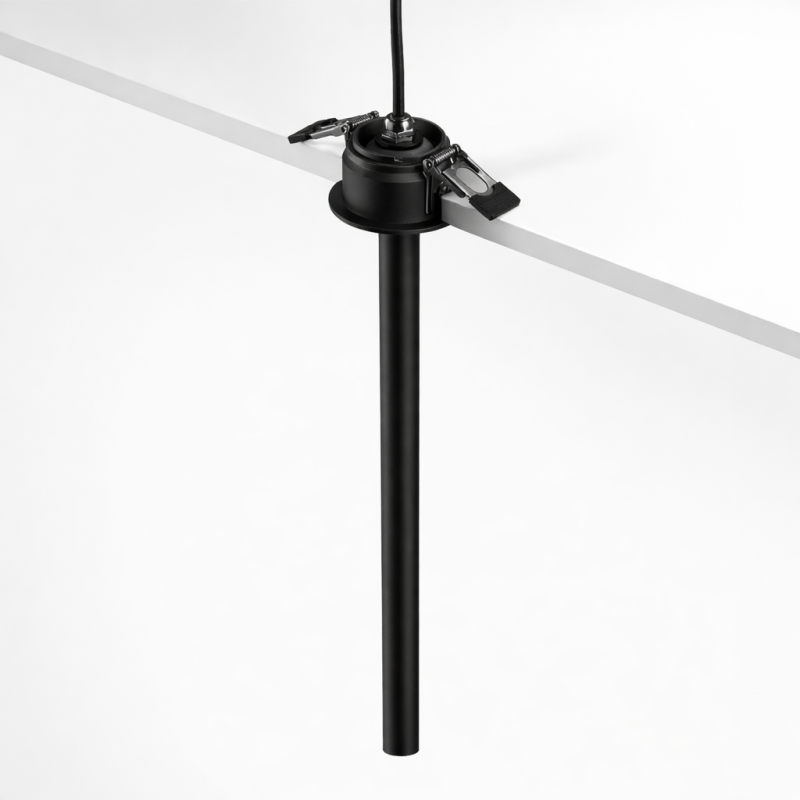 Spot LED encastrable orientable noir PROBE 3W long 30 cm