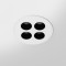 Spot LED encastrable multi point blanc 8W - ROKET