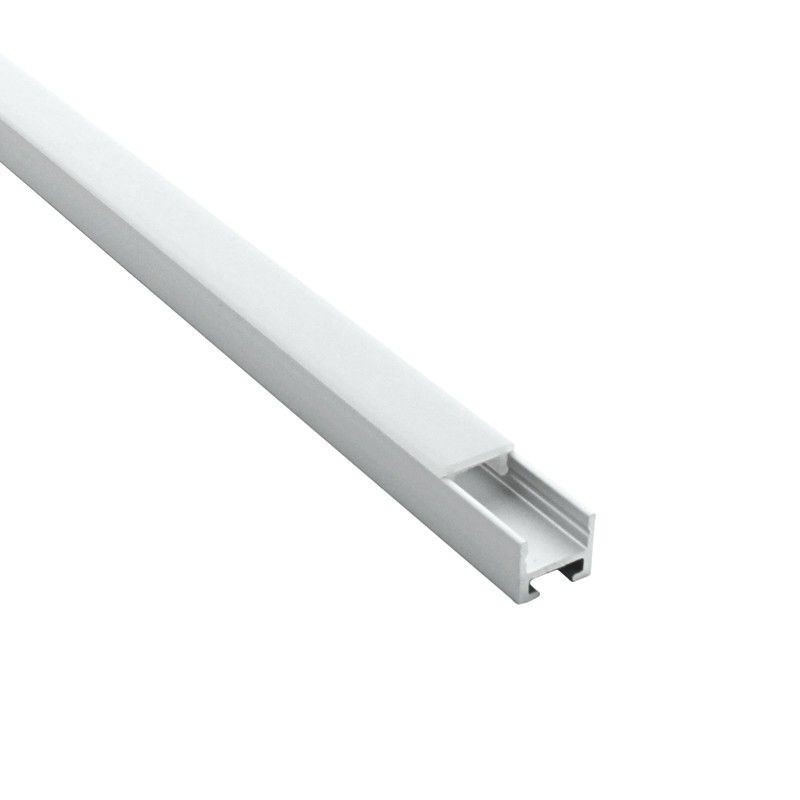 Profilé aluminium magnétique étroit pour ruban LED - C115