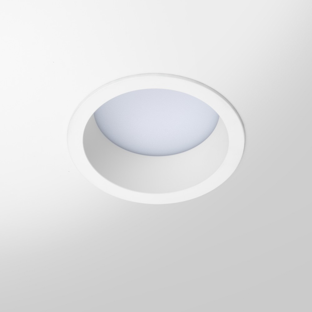 Spot LED encastrable angle large blanc 10W - COOKY