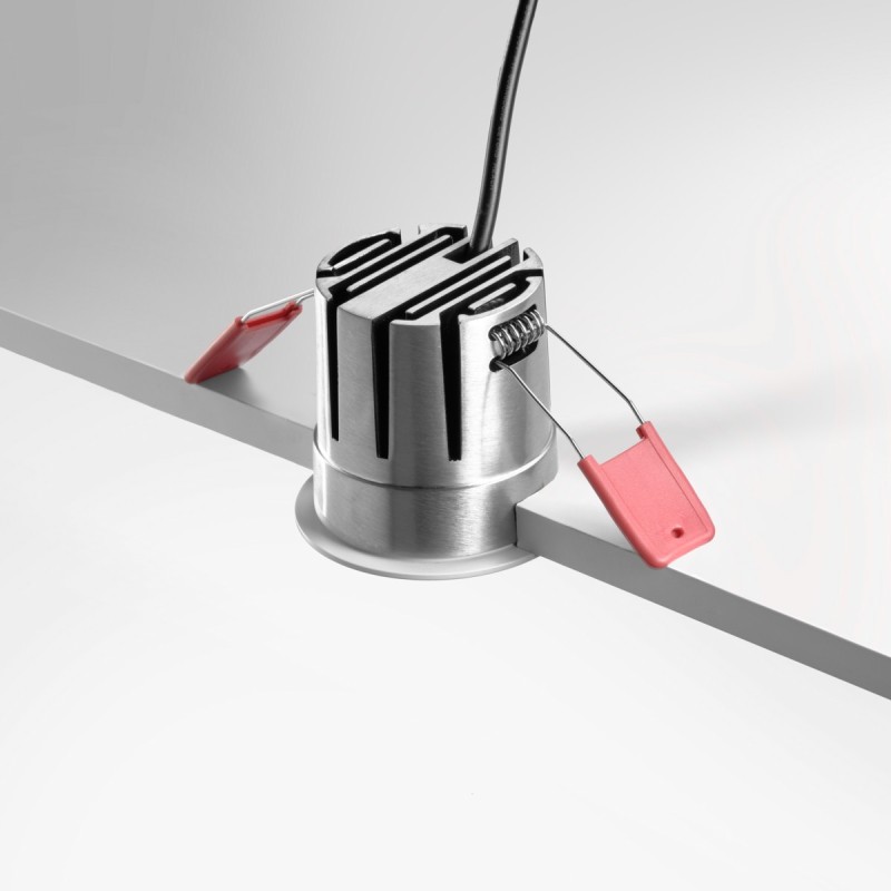 Spot LED "Pin hole" évasé blanc 6W - PINOL